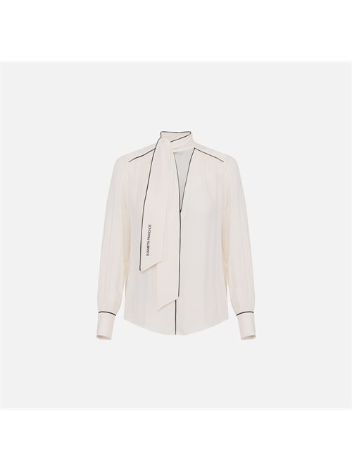 shirt woman white ELISABETTA FRANCHI | CA10451E2/E84